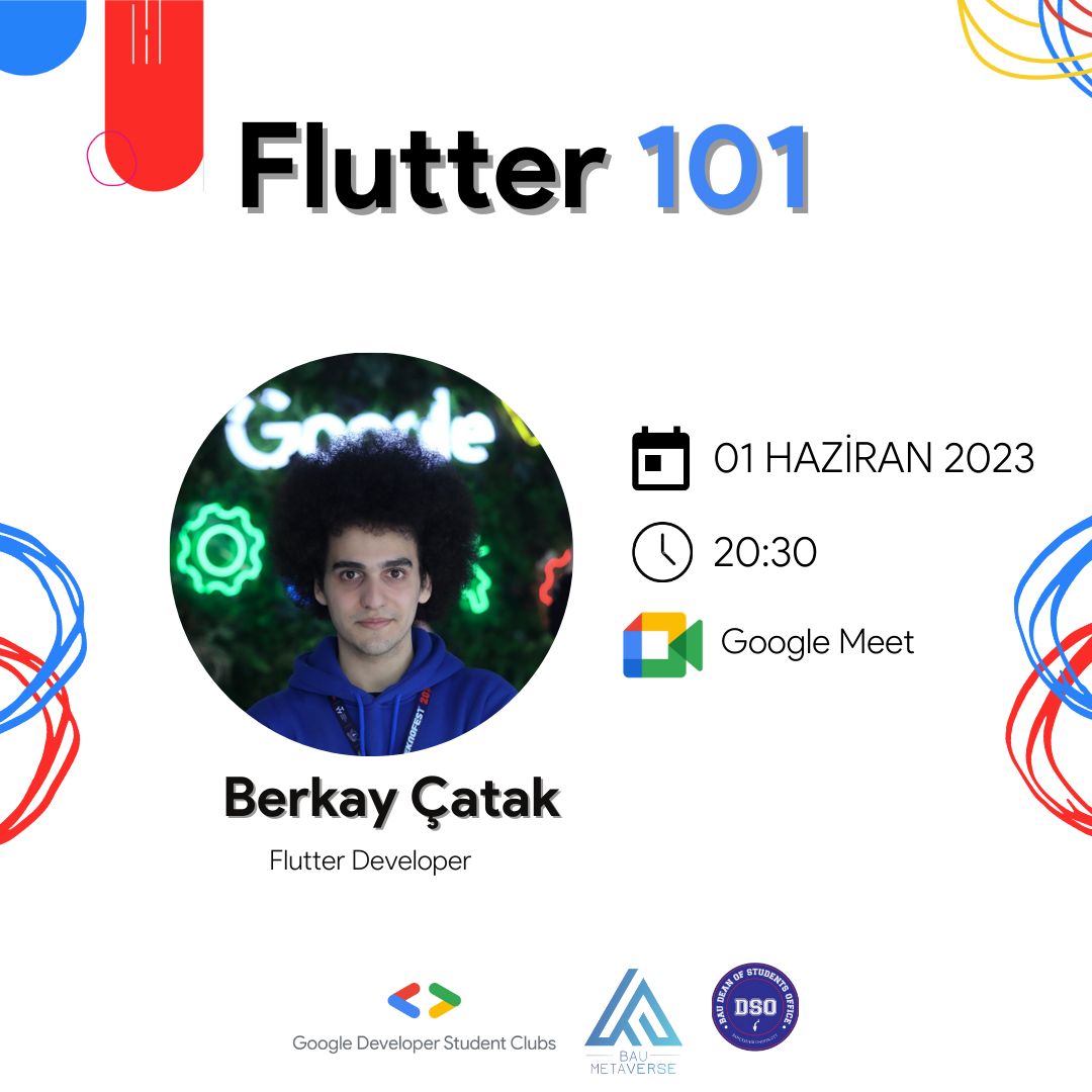 Flutter 101 Eğitimi Verdim!