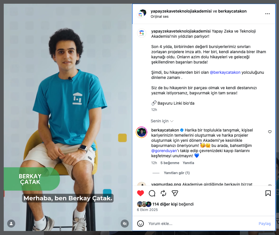 Yazılım Yolculuğum İle Alakalı Röportaj Yaptım